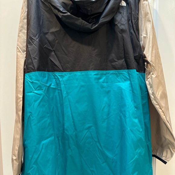 The North Face Fanorak Teal Jacket - water and wind resistant jacket NEW size XL - Picture 3 of 6
